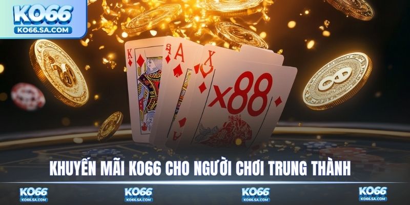 Chương trình khuyến mãi KO66 cho người chơi trung thành